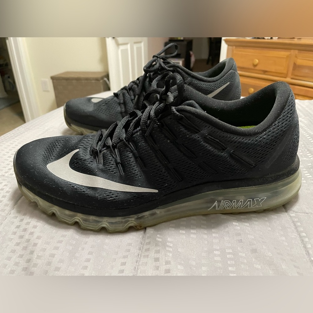 Nike Air Max 2016 Black Dark Grey - Picture 10 of 10